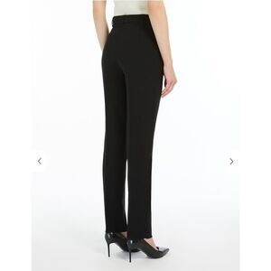 MaxMara Straight Leg Technical Cady Trousers Size 4